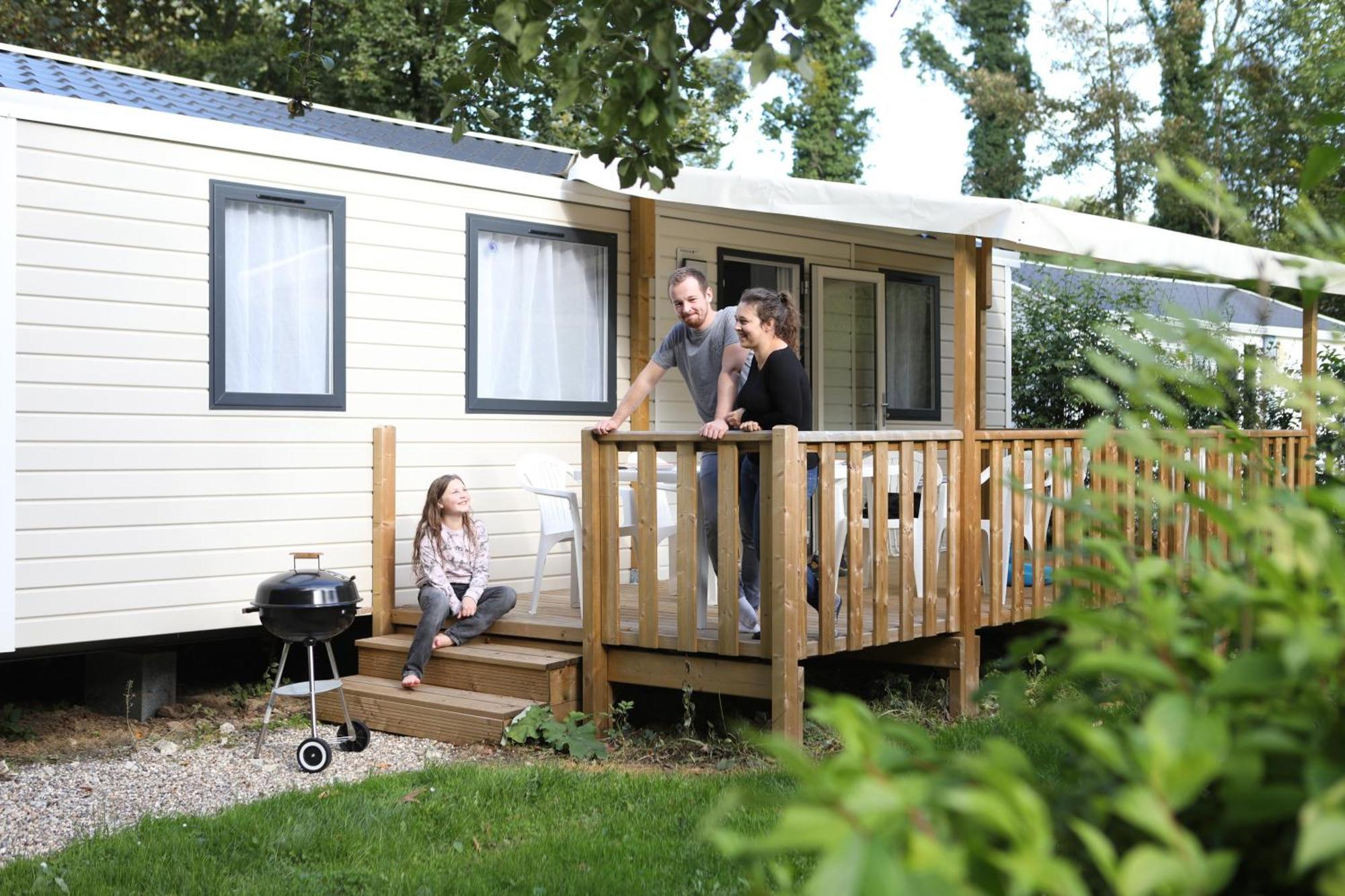 Camping Le Val De Trie Behen Exterior photo